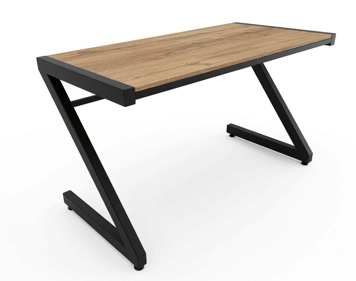 Escritorio de Metal y Melamine Modelo Zeta