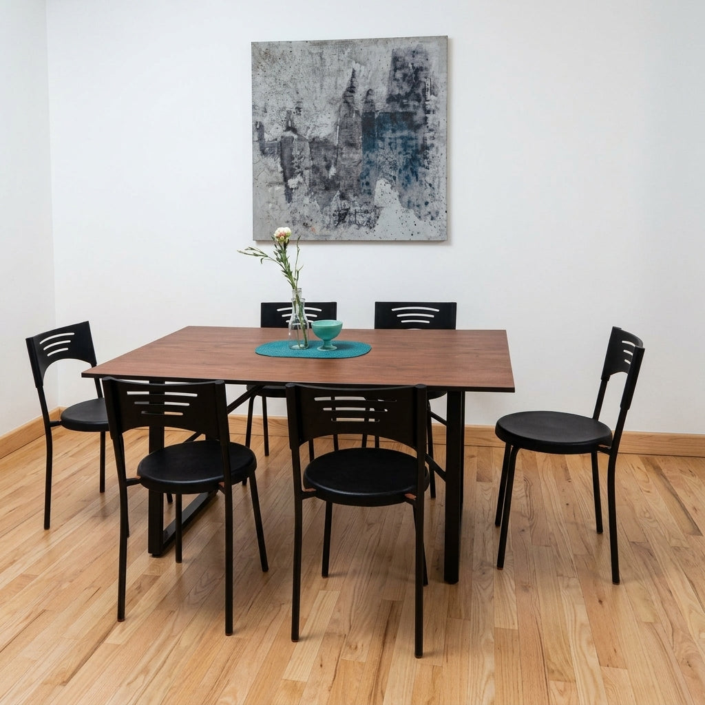 Juego de Comedor 6 Sillas Modelo Galaxy