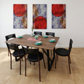 Juego de Comedor 6 Sillas Modelo Serene